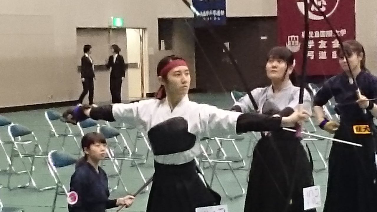 第56回南九州学生弓道選手権大会開催される 井脇先生の部屋 第56回南九州学生弓道選手権大会開催される 井脇先生の部屋
