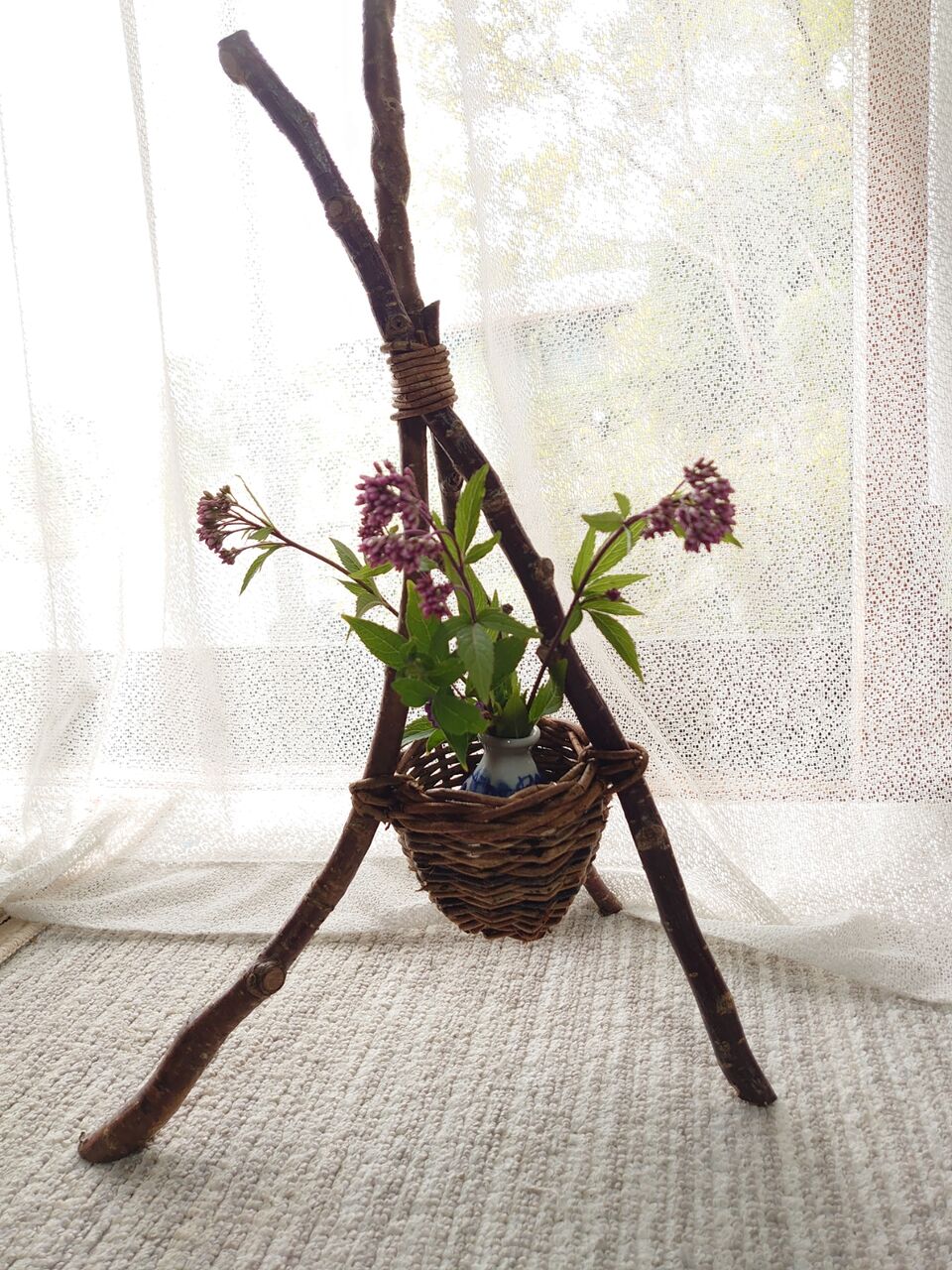 アケビの蔓編み色々とアケビの蔓のお話 : 里山暮らしの雑記帳