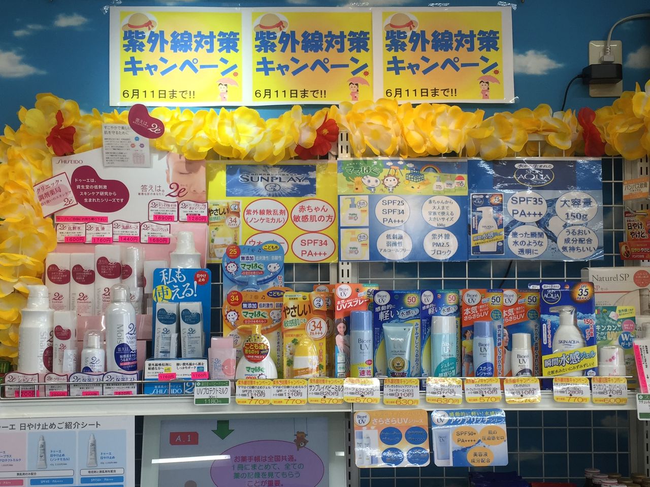 紫外線対策キャンペーン In 有馬センター薬局 薬局のblog