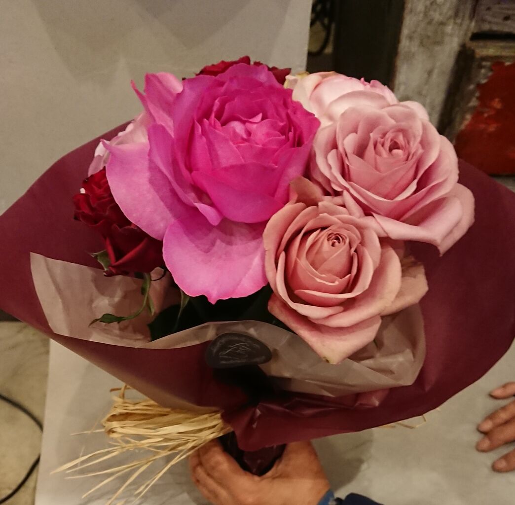 家内 古希のお祝いに花束プレゼント Piccolo Mondoの部屋 家内 古希のお祝いに花束プレゼント Piccolo Mondoの部屋