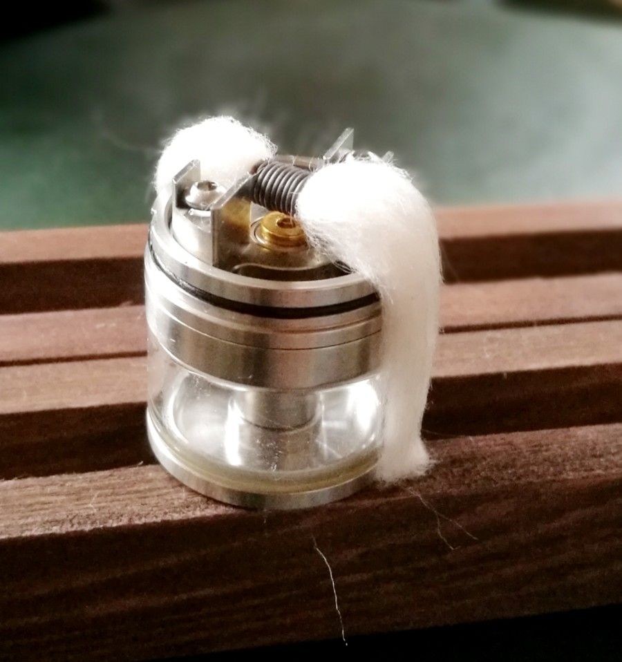 ビルド実例 Rdtaでタンクに落とすコットン長を整える Vape Bookmark