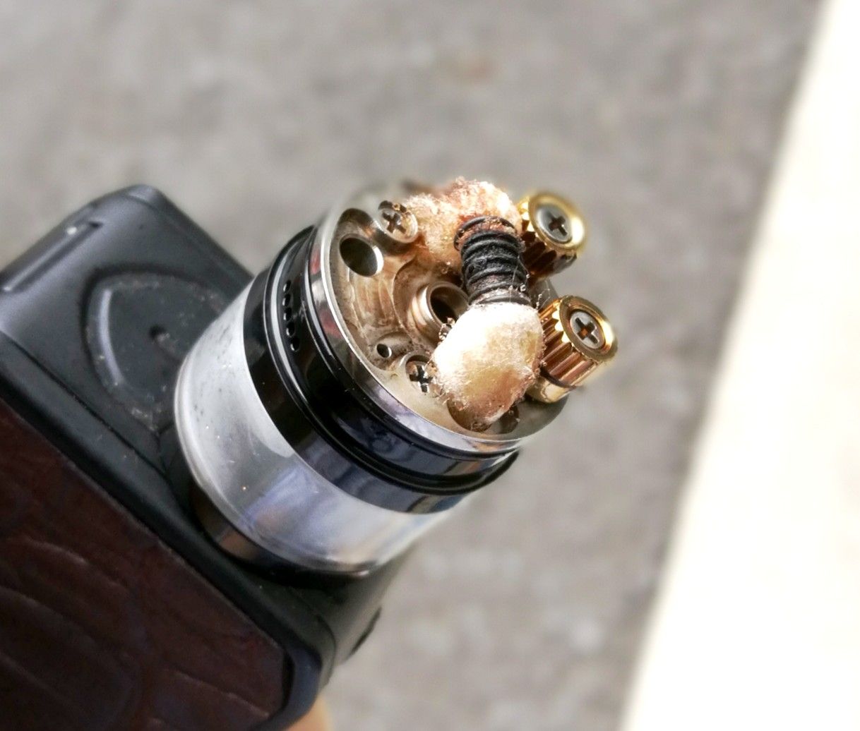 Myスタイル コットンを替えるタイミング Vape Bookmark