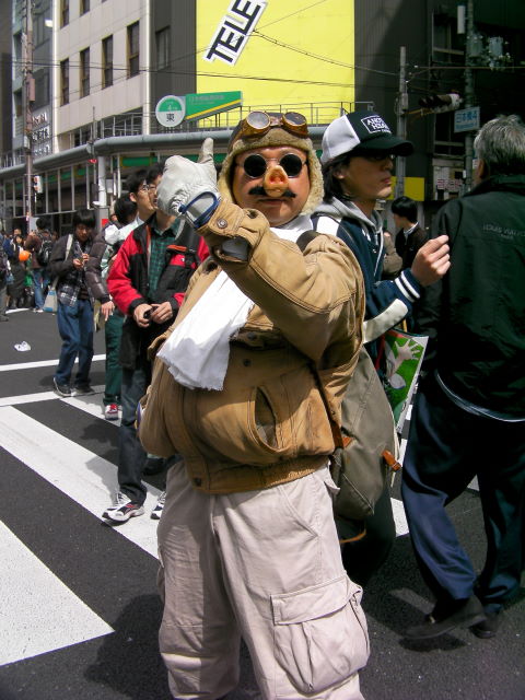 日本橋ストリートフェスタでコスプレ見物 たそがれ王子のちょっと道楽