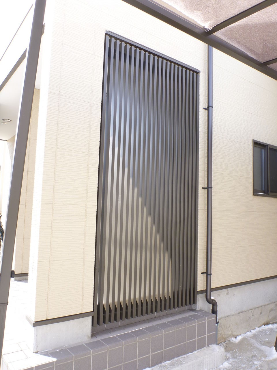 風除壁 しあわせ家のリフォーム日記