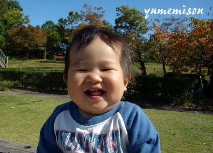 上の乳歯も生えてきた陸斗君