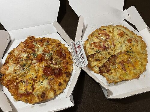 ピザーラのお持ち帰り２枚目無料にほいほい食いつく Forza Trinita