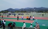 陸上教室in朝原選手講演会