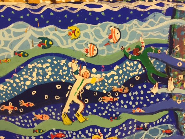 キッザニアの壁画完成！ : MIYAZAKINGDOM