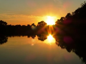 2012-08-27 denmark sunset pond