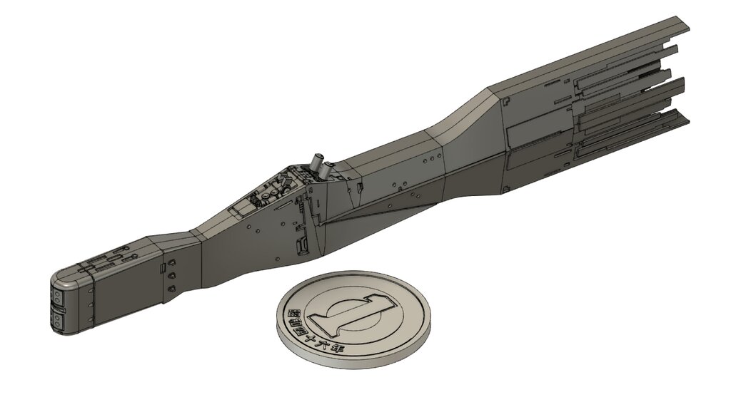銀河英雄伝 1/3000 自由惑星同盟軍 標準型戦艦 ユリシーズ 塗装済み完成