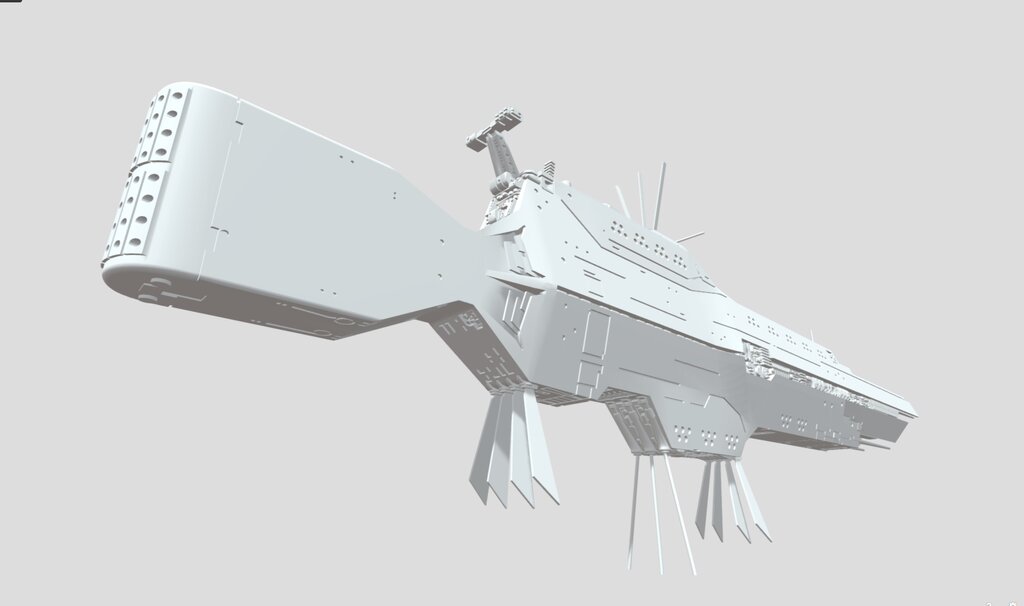 銀英伝 自由惑星同盟軍 第十艦隊旗艦 盤古 制作 その1 : 人生是戯言