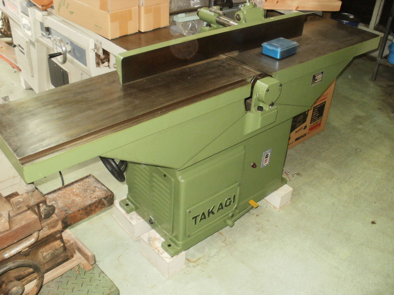 高木 手押し鉋盤 中古 300mm FM-12 入荷しました : 木工機械 高木 手押し鉋盤 中古 300mm FM-12 入荷しました : 木工機械