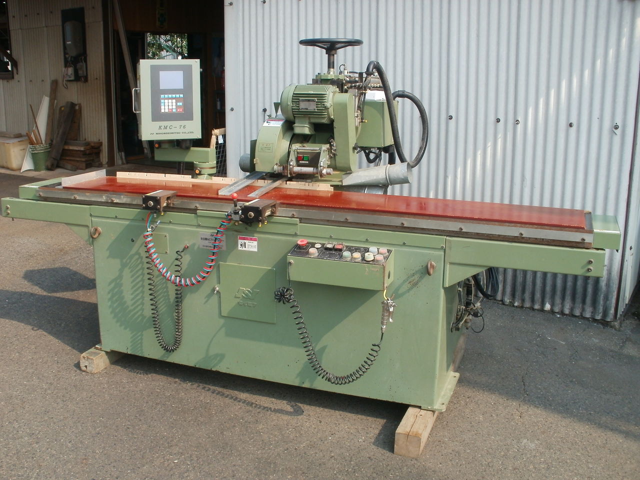 日本精密 全自動ラジアルソー 中古 KMC-76 整備品 : 木工機械 日本精密 全自動ラジアルソー 中古 KMC-76 整備品 : 木工機械