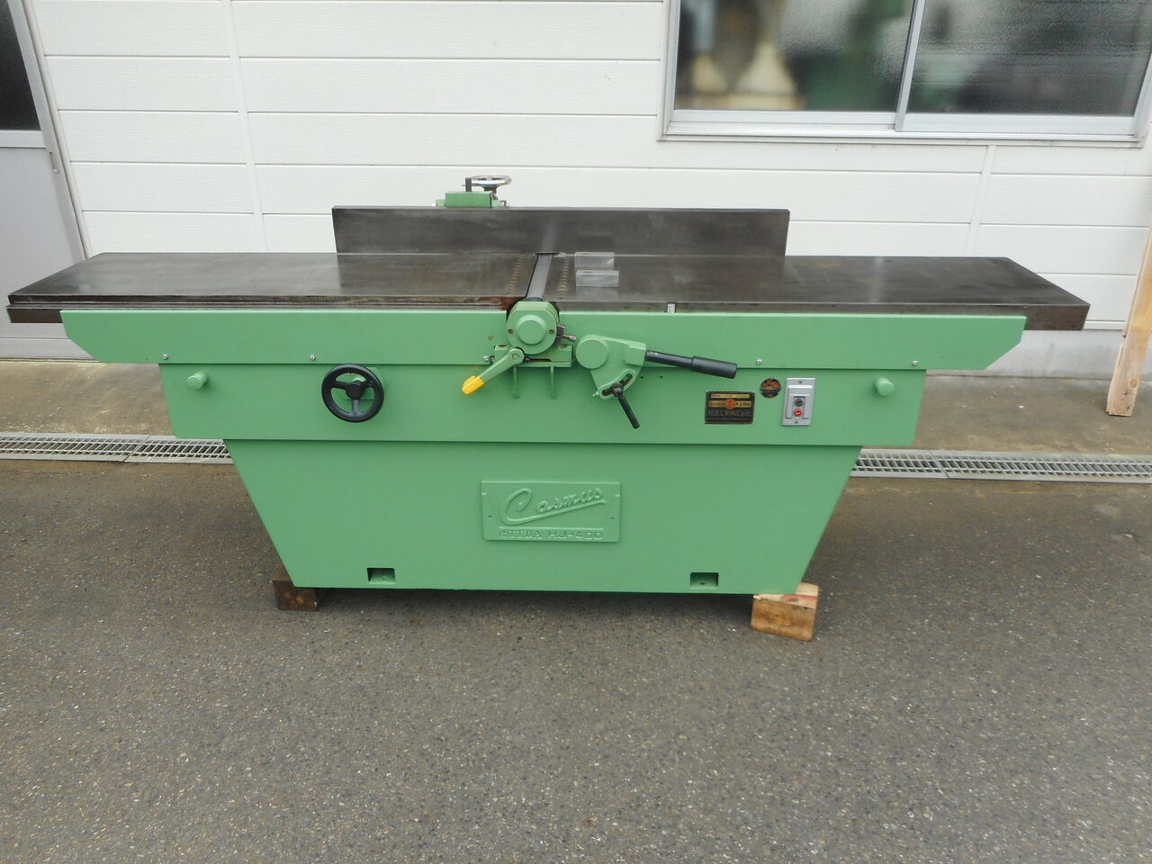 400mm手押し鉋盤 中古 飯田工業 HJ-400 入荷しました : 木工 400mm手押し鉋盤 中古 飯田工業 HJ-400 入荷しました : 木工