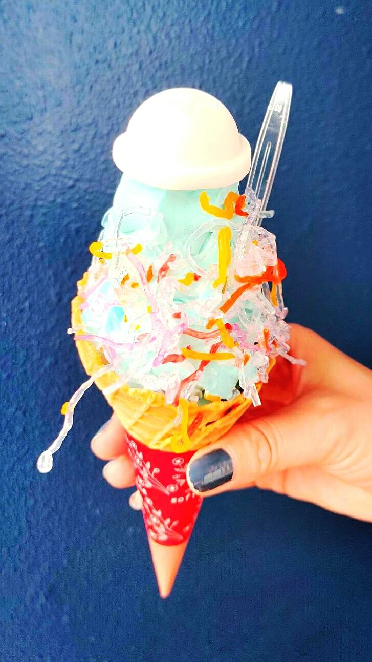 京都水族館のクラゲソフトクリーム クラゲドリンクがきれい くまこのへや 京都水族館のクラゲソフトクリーム クラゲドリンクがきれい くまこのへや