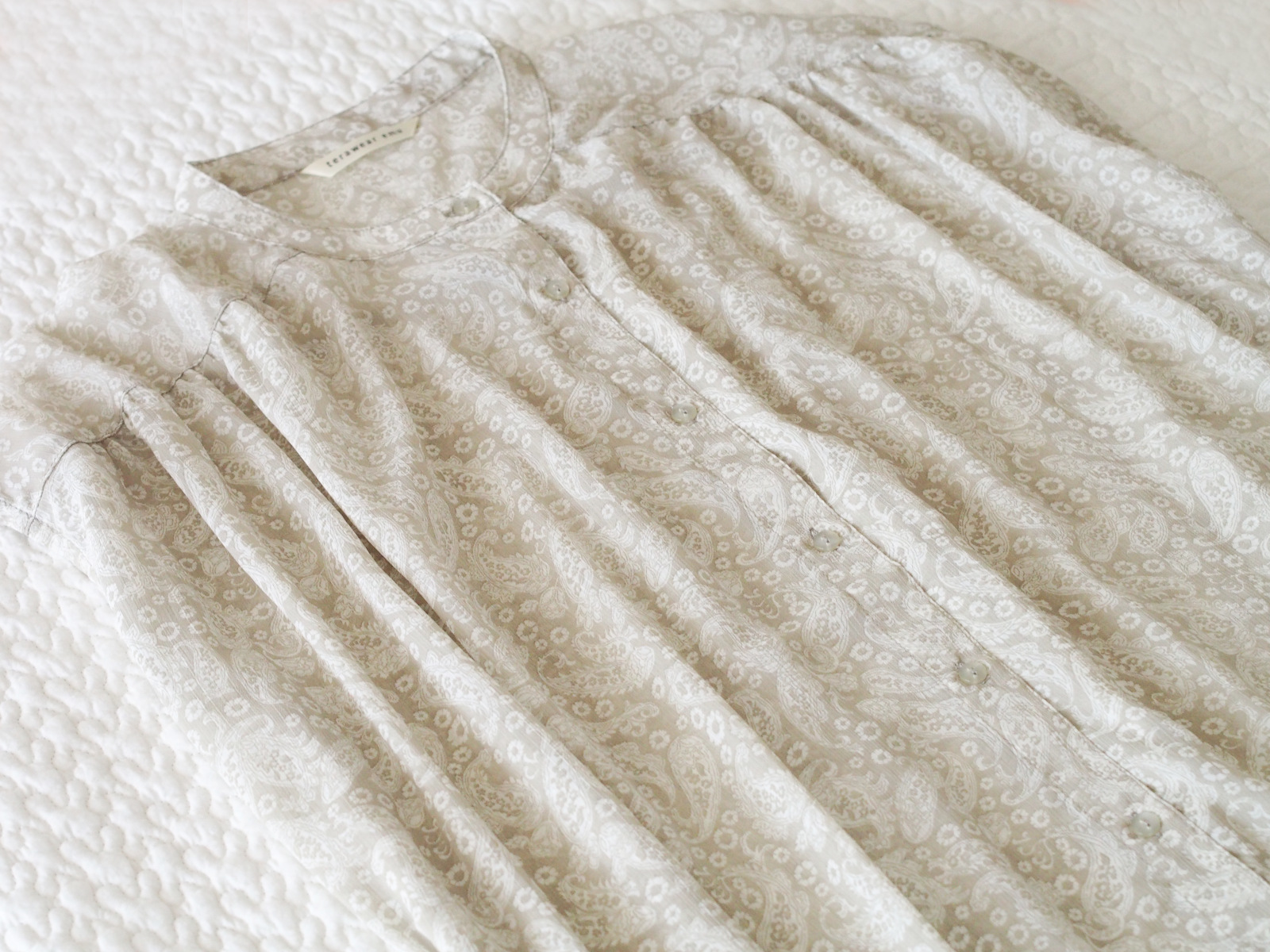 しまむら てらさんコラボ ペイズリー柄ワンピ 柄物が苦手な方にもおすすめ しまむらコーデ365日 Powered By ライブドアブログ