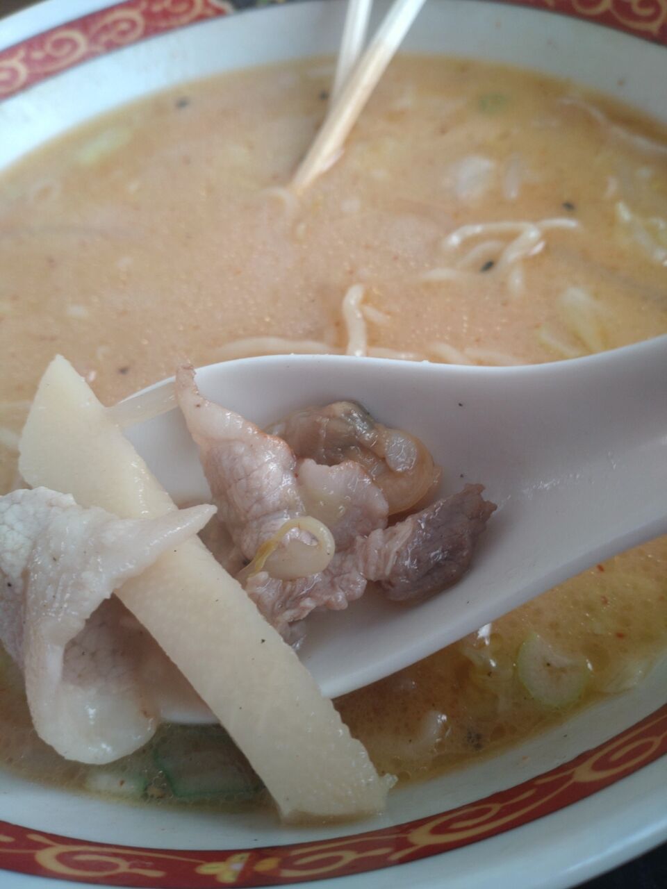 山形県鶴岡市塔の腰『味わい』さん！チャンポン麺＋ミニぶた丼 : 雷軒