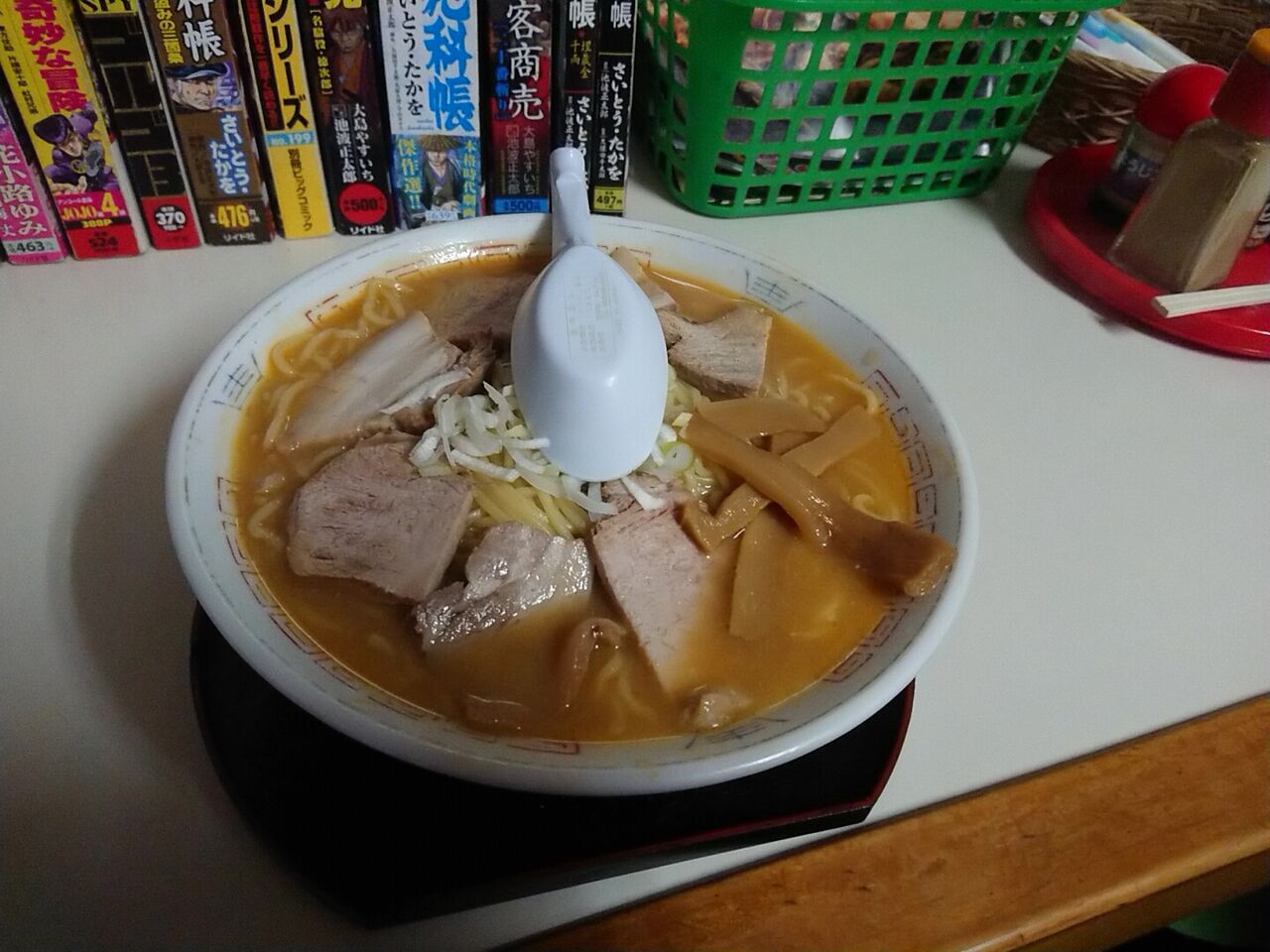 山形県遊佐町吹浦 中華そば 佐々木 さん 味噌ラーメン大盛 雷軒のラーメン放浪記 第二部
