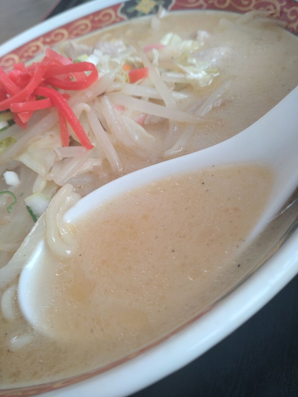 山形県鶴岡市塔の腰『味わい』さん！チャンポン麺＋ミニぶた丼 : 雷軒