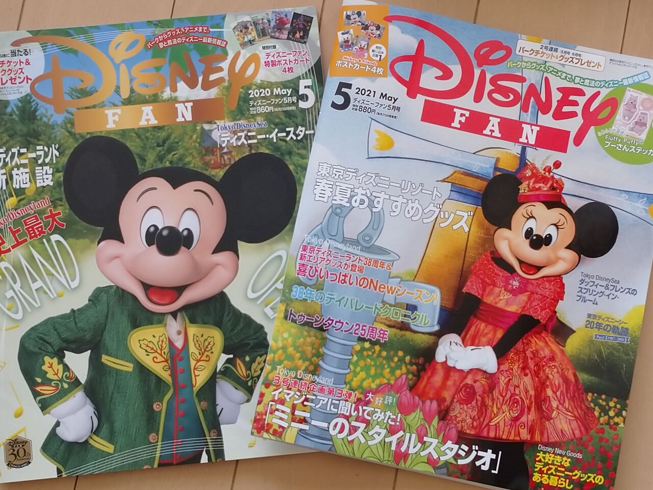 表紙は春コスチュームのミニーちゃん ディズニーファン5月号が届きました アラフィフ主婦のディズニー年パス日記 表紙は春コスチュームのミニーちゃん ディズニーファン5月号が届きました アラフィフ主婦のディズニー年パス日記