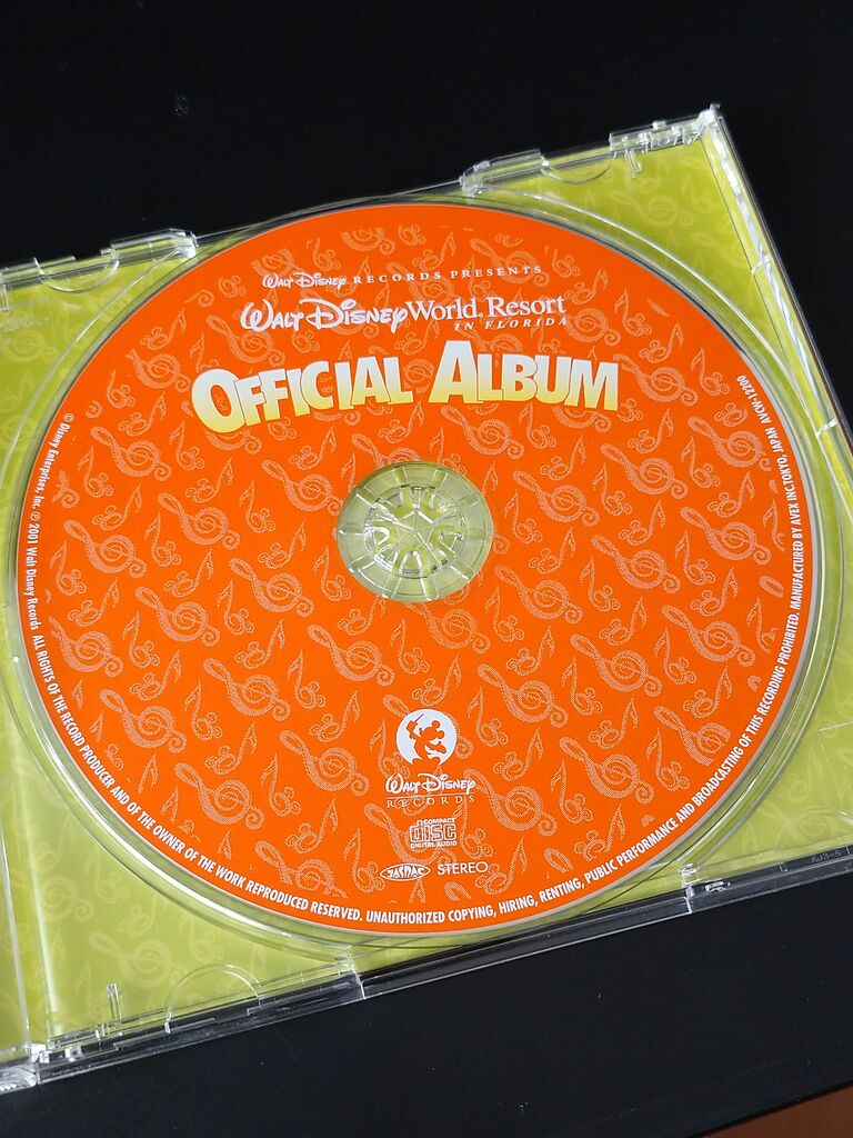 ディズニーミュージック ウォルトディズニーワールドリゾート Official Album アラフィフ主婦のディズニー年パス日記 ディズニーミュージック ウォルトディズニーワールドリゾート Official Album アラフィフ主婦のディズニー年パス日記