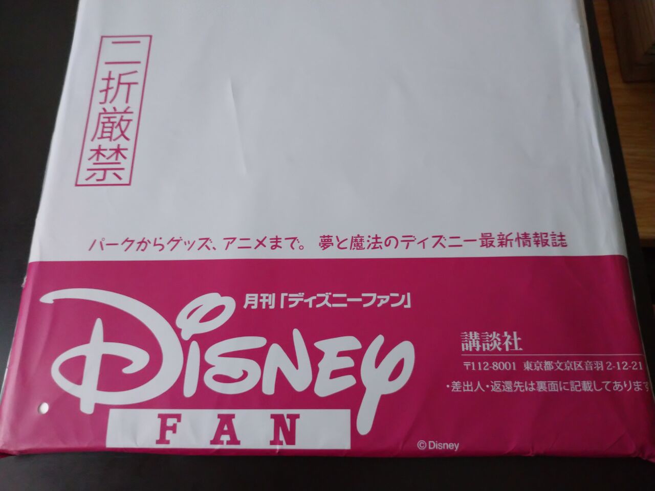 ディズニーファン6月号が届きました アラフィフ主婦のディズニー年パス日記 ディズニーファン6月号が届きました アラフィフ主婦のディズニー年パス日記