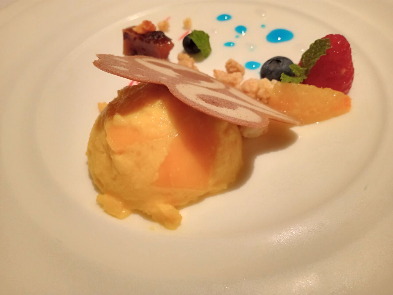 20周年をお祝いするデザートプレート シルクロードガーデンその6 アラフィフ主婦のディズニー年パス日記