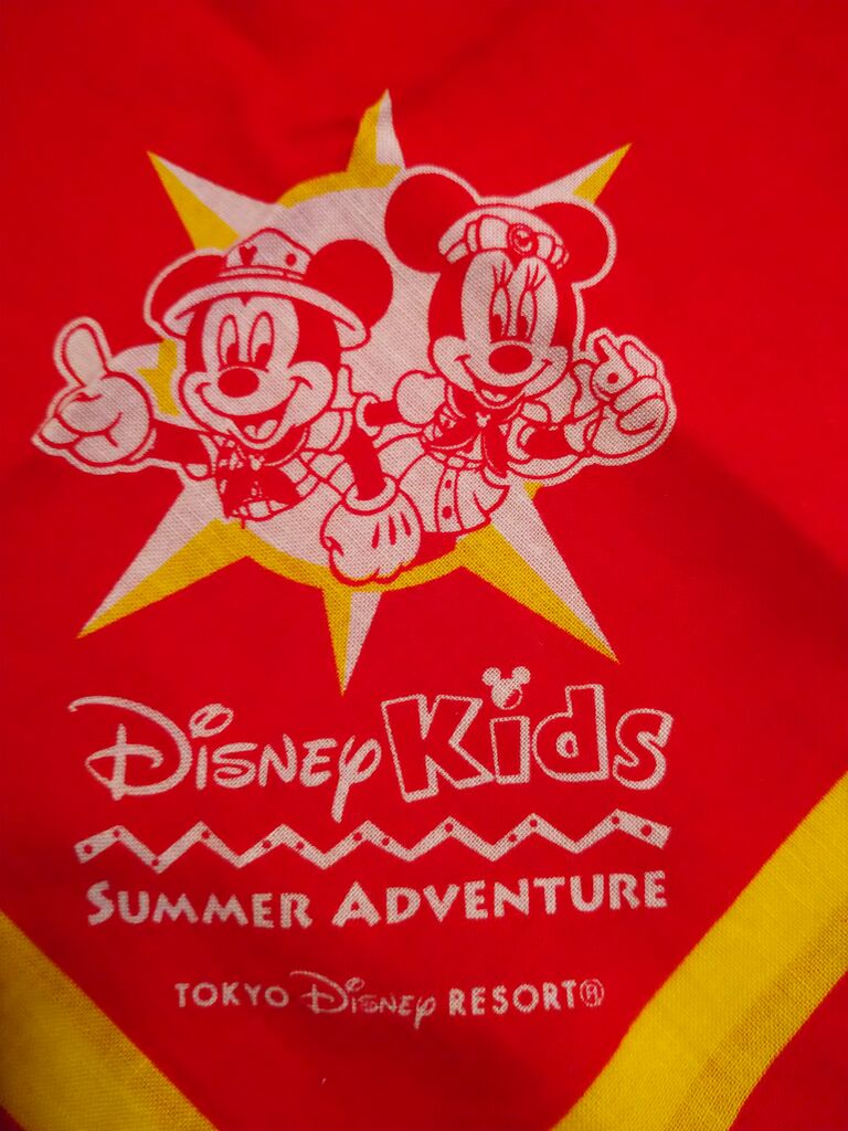 昔のキッズイベントグッズ サマーアドベンチャー 思い出ディズニー アラフィフ主婦のディズニー年パス日記