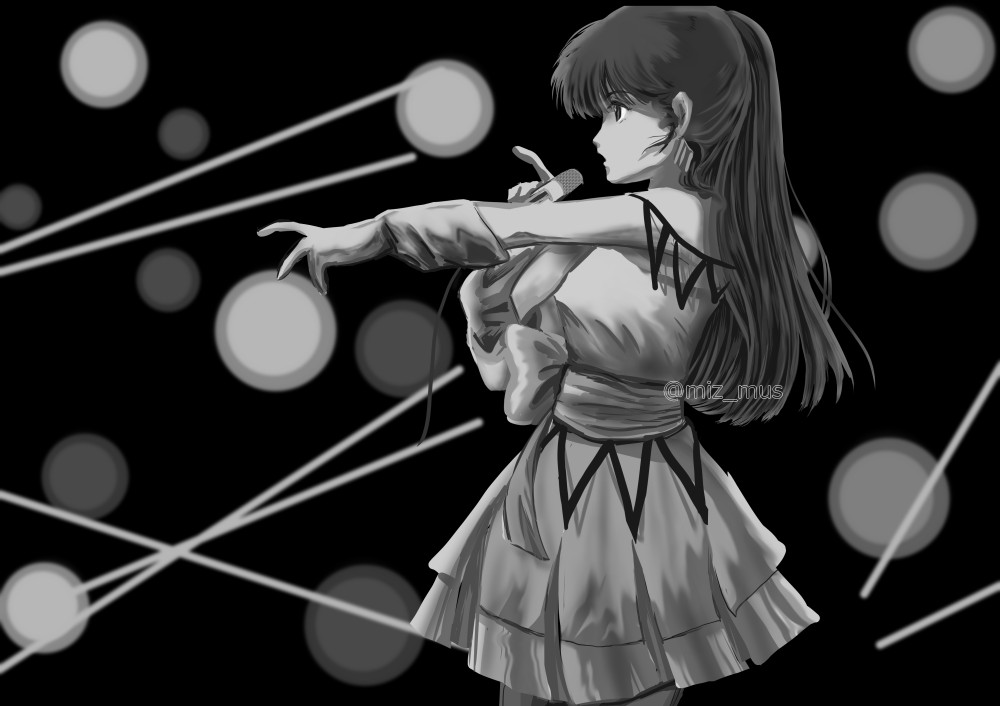 グリザイユ画法 グラデーションマップなし 王道のオーバーレイでの重ね塗りも試してみた Mizの本日も安上がりに素晴らしい一日