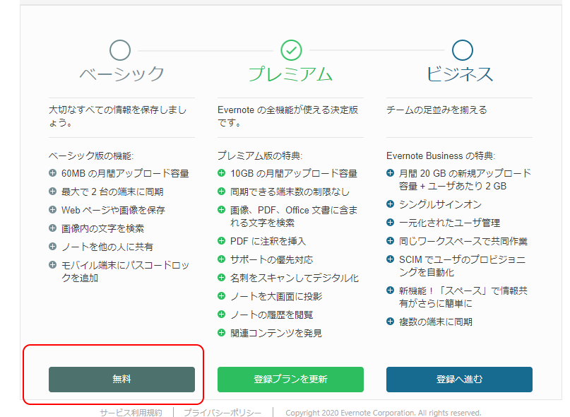 無料evernoteユーザーが知っておくべき Evernoteプラン 仕様まとめ 格安スマホマイスターぴざまん