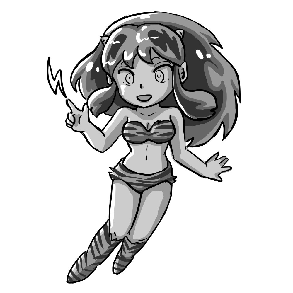 グリザイユ画法 自分流 色がくすまない簡単時短グリザイユ画法メイキング グラデーションマップ塗り Mizの本日も安上がりに素晴らしい一日