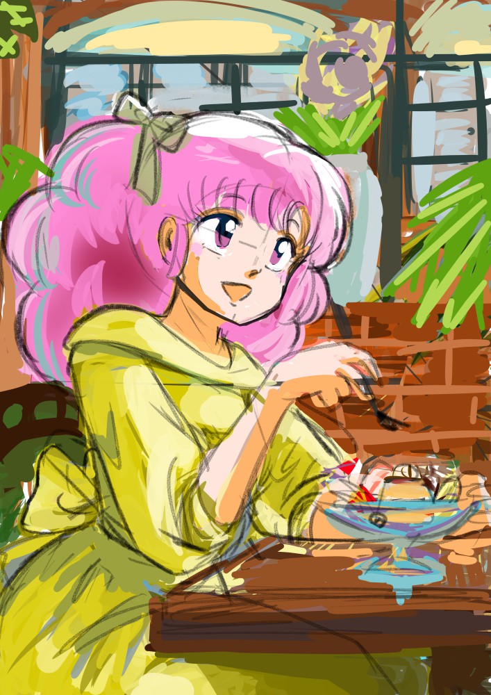 【おえかき】グリザイユ使いのワタシに「カラーラフ(色ラフ)」を起こすことは果たして出来るのか? : MIZの本日も安上がりに素晴らしい一日