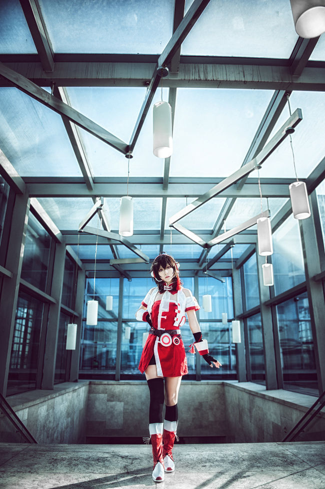 【極上ボディ】背景込みで絵になる！アジア美少女のボーカロイドコスプレ画像！スリーサイズ