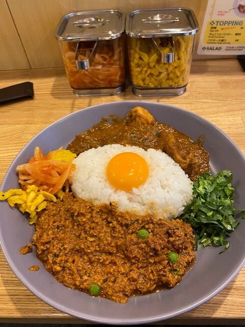 最高のカレー屋さんたち 21年度編その3 大泉学園 中華カレーの土地 ʖ ココアシガレット アンダーグラウンド ʖ
