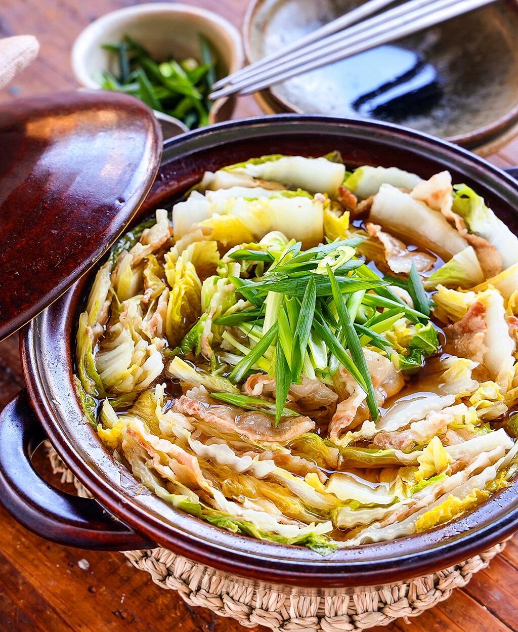 ミルフィーユ鍋 ♡あっさりコクうま！豚バラ白菜のミルフィーユ鍋♡【#簡単レシピ #鍋