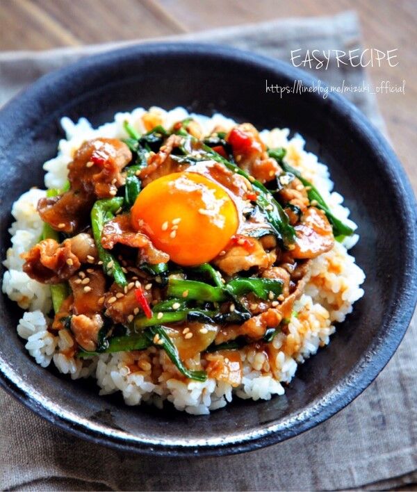 ♡一皿de大満足♡丼レシピ7選♡【#簡単#時短#節約】 : Mizuki