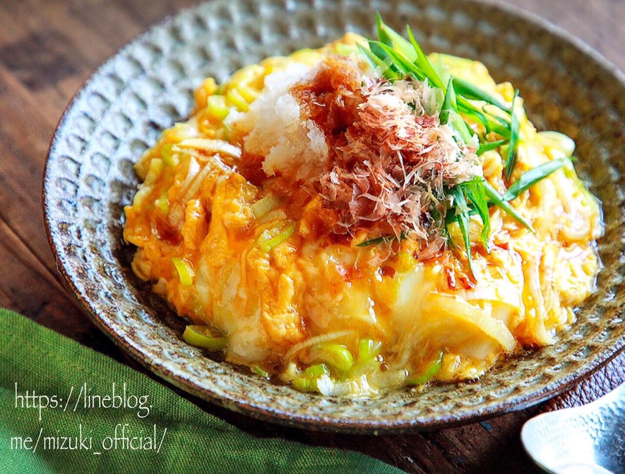 もちもち玉子丼ページ ♡ふわとろだし玉子丼♡【#簡単レシピ#時短#節約#卵#めんつゆ