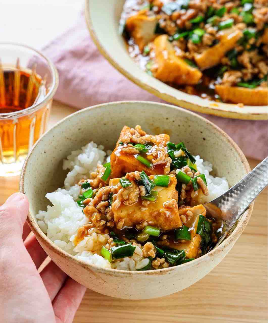 ♡合わせ調味料で失敗なし！麻婆厚揚げ♡【#簡単レシピ #時短 #節約