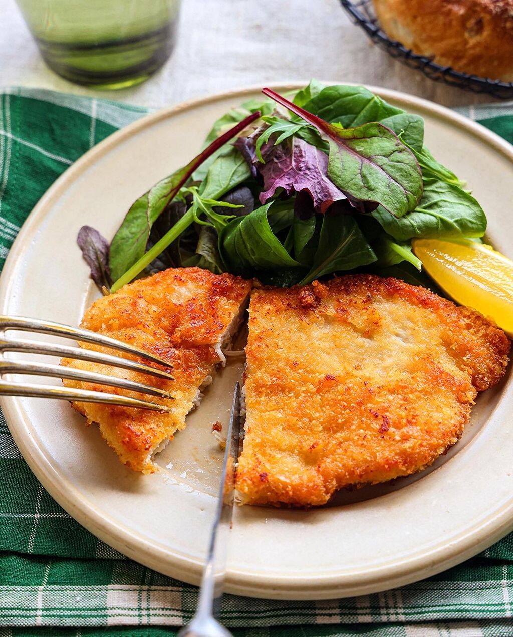 ♡衣付けラクラク！鶏むね肉deミラノ風カツレツ♡【#揚げない #簡単