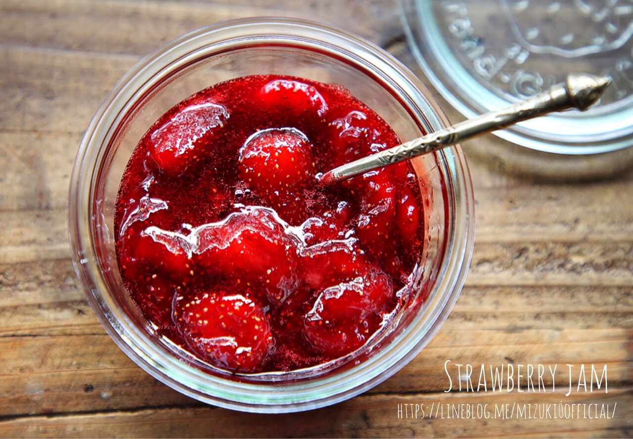 ♡材料3つ♡いちごジャム♡【#少量#簡単レシピ#鍋】 : Mizuki