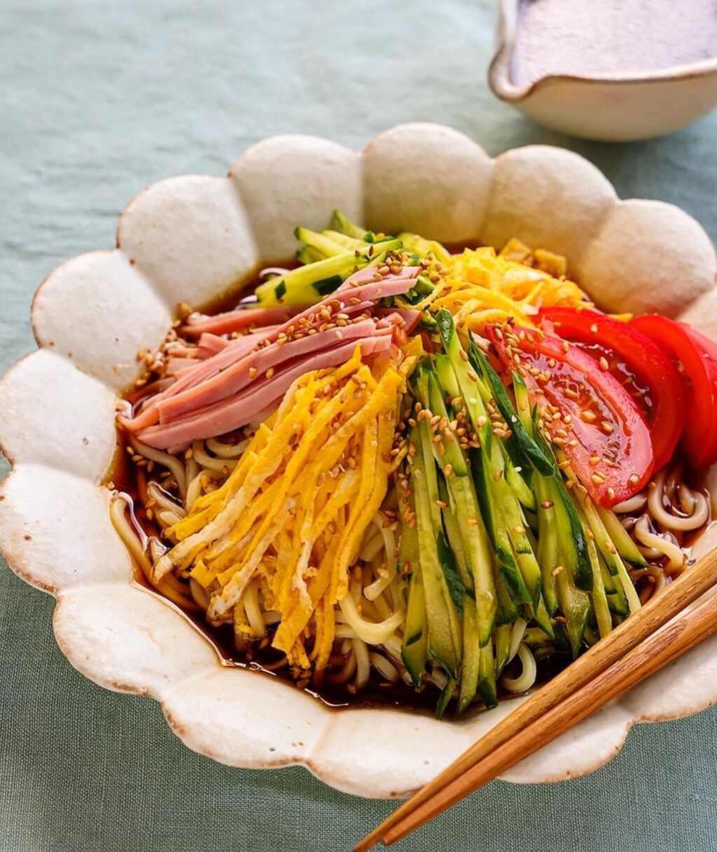 ♡おうちで簡単！冷やし中華♡【#簡単レシピ #時短 #節約 #冷麺