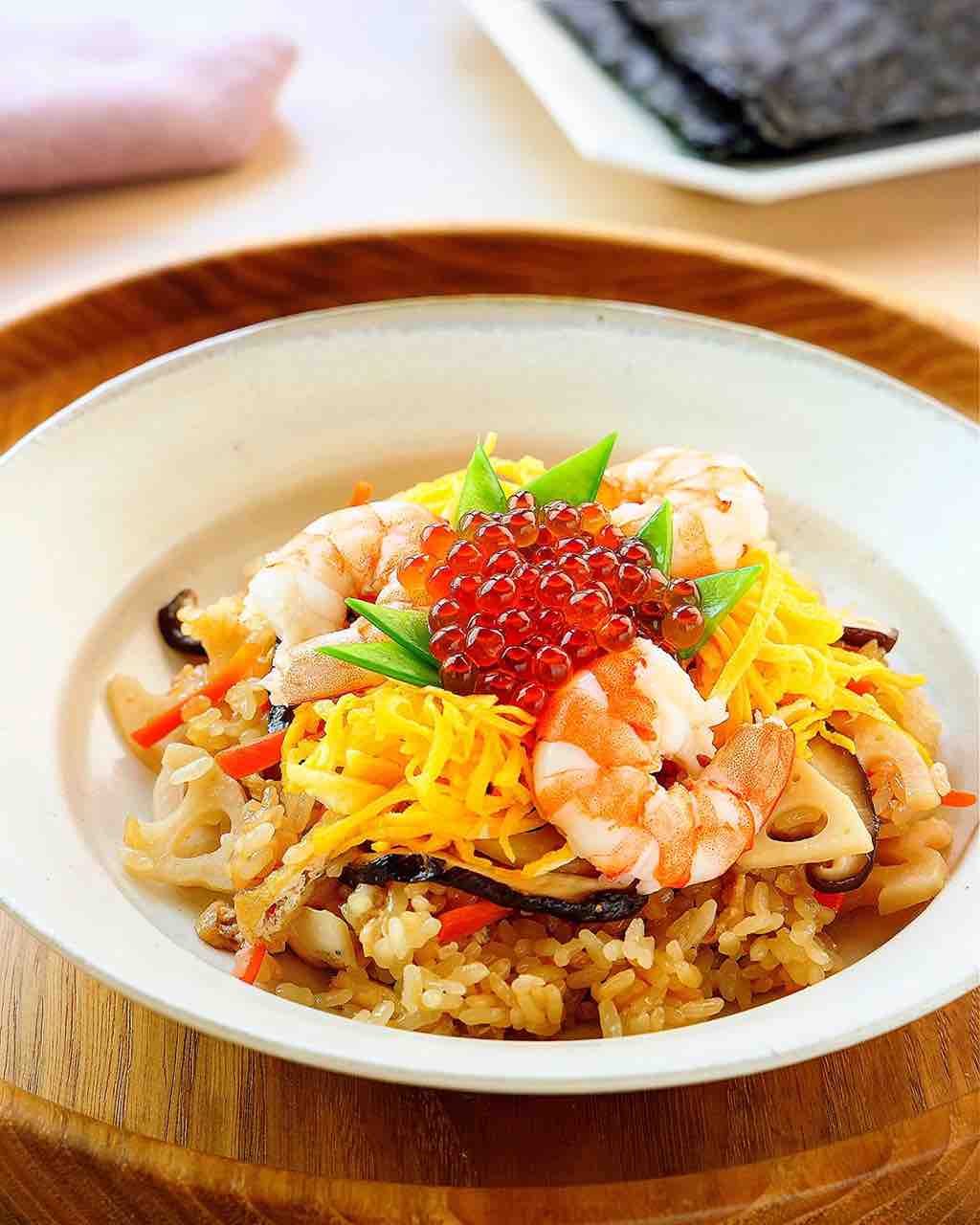 ♡炊飯器で簡単！炊き込みちらし寿司♡【#ひな祭り #簡単レシピ