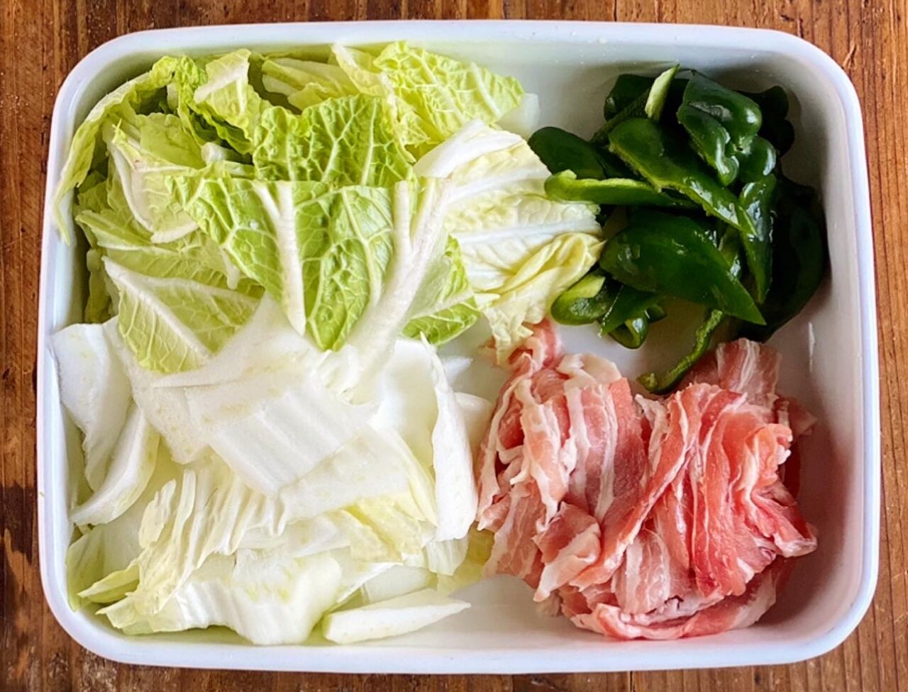 ♡白菜回鍋肉♡【#簡単レシピ#時短#節約#ホイコーロー】 : Mizuki