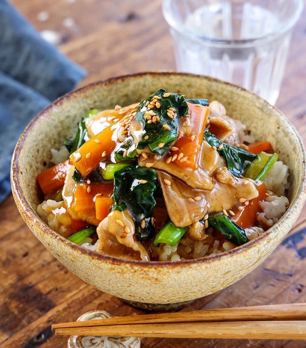 あんかけ丼　　シング1.7kg 2枚 100kcalマイサイズ 蟹のあんかけ丼 | 食事制限の必要のある方