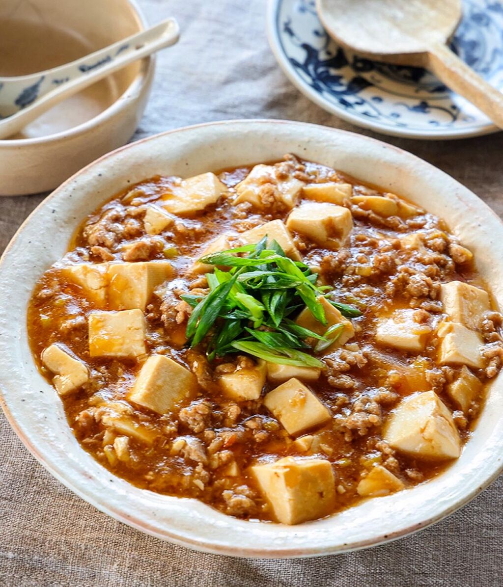 ♡辛くない！コクうま麻婆豆腐♡【#簡単レシピ #時短 #節約 #ひき肉