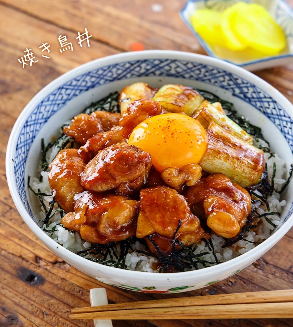 ♡ごはんがすすむ！焼き鳥丼♡【#簡単レシピ #時短 #節約 #丼