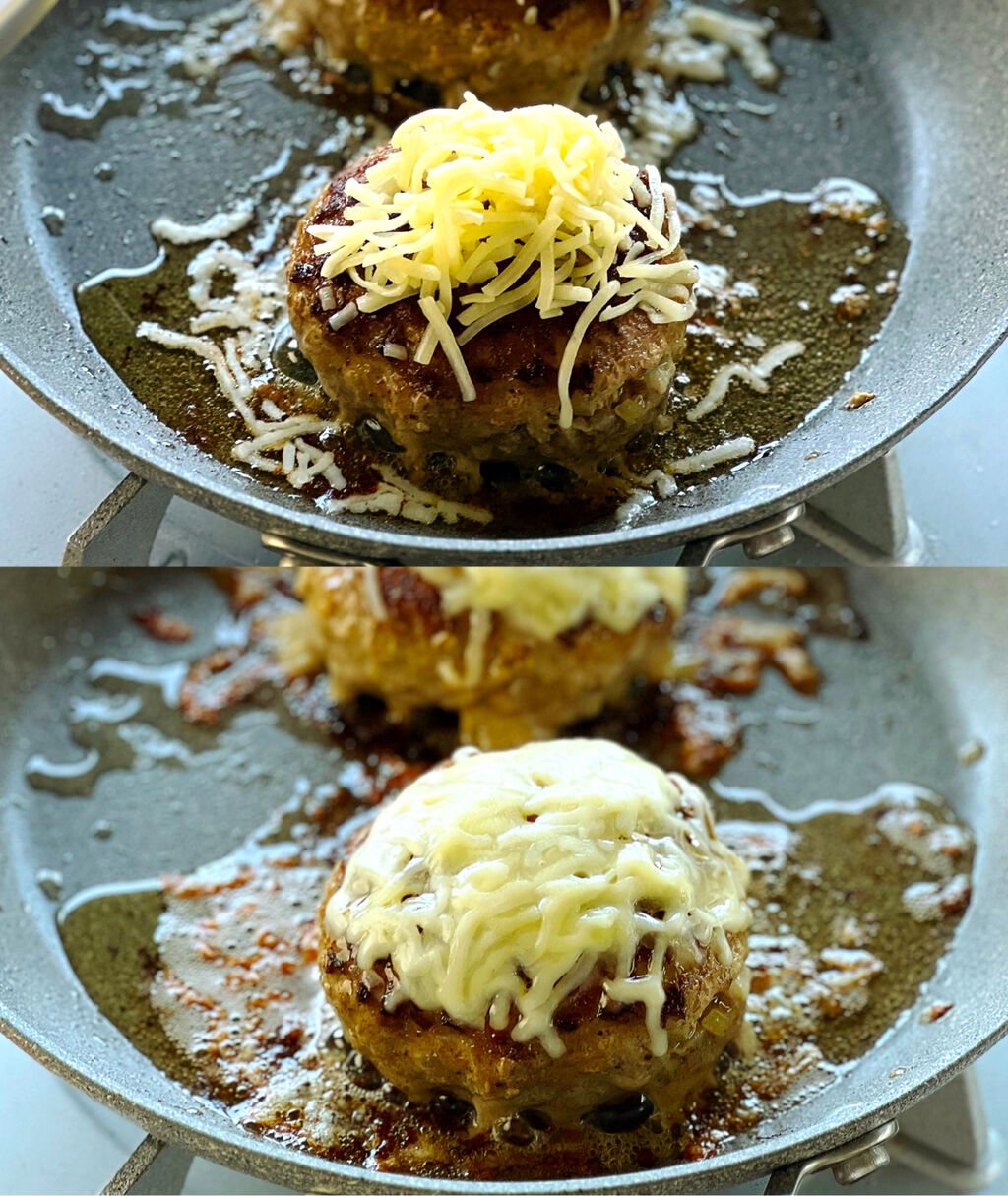 ♡チーズとろ〜り！和風甘辛ハンバーグ♡【#簡単レシピ #時短 #節約