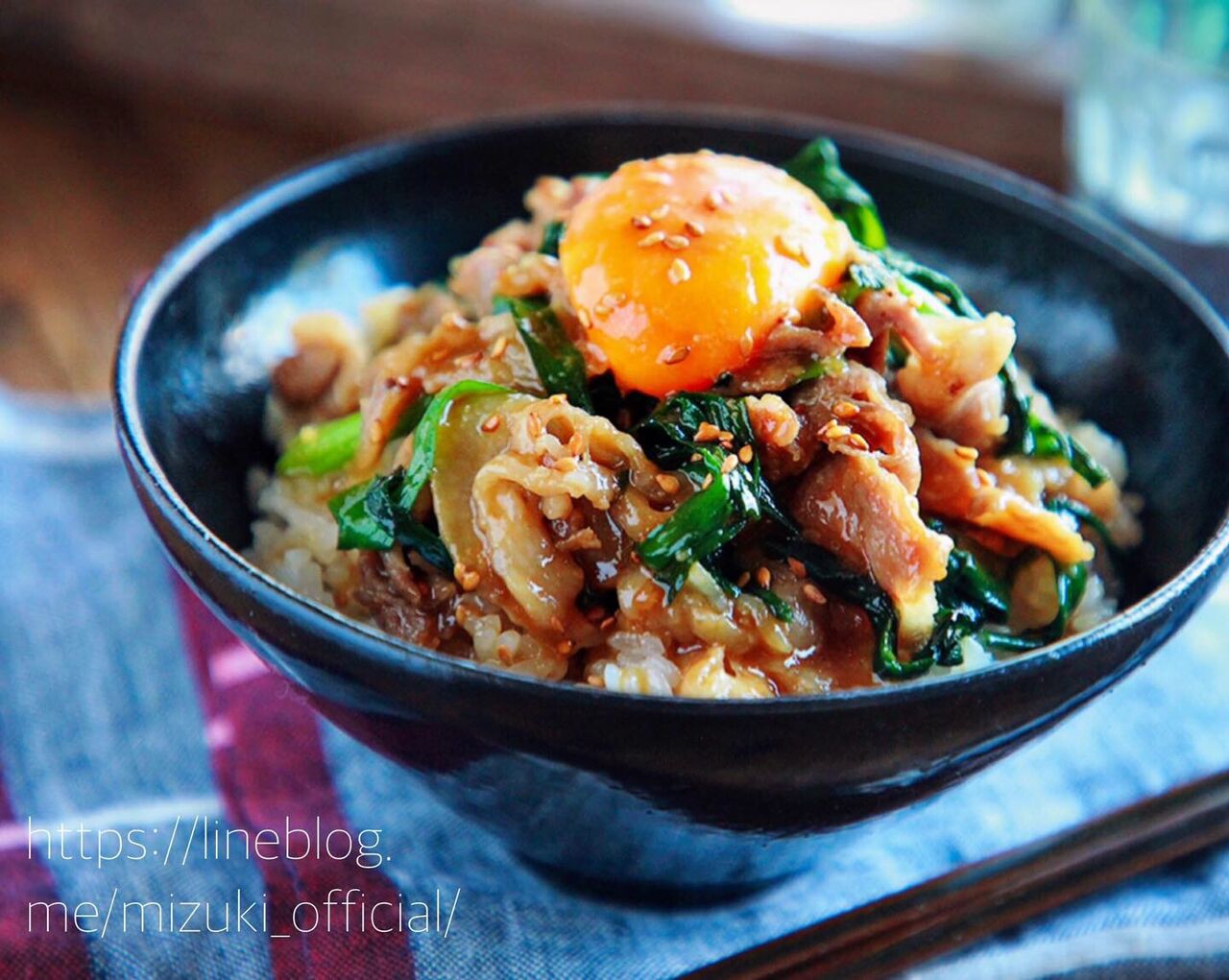 ♡フライパン5分♡豚肉とニラのスタミナ丼♡【#簡単レシピ#時短#節約