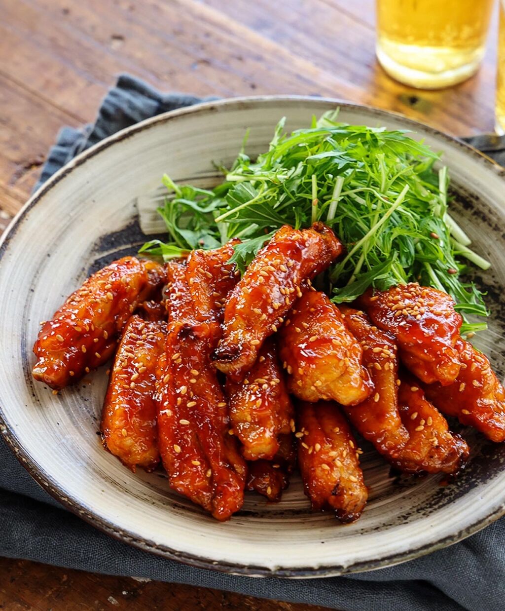 ニュースキン 3点＋レシピ ♡やみつき！韓国風甘辛チキンバー♡【#簡単レシピ #時短 #節約 #揚げ