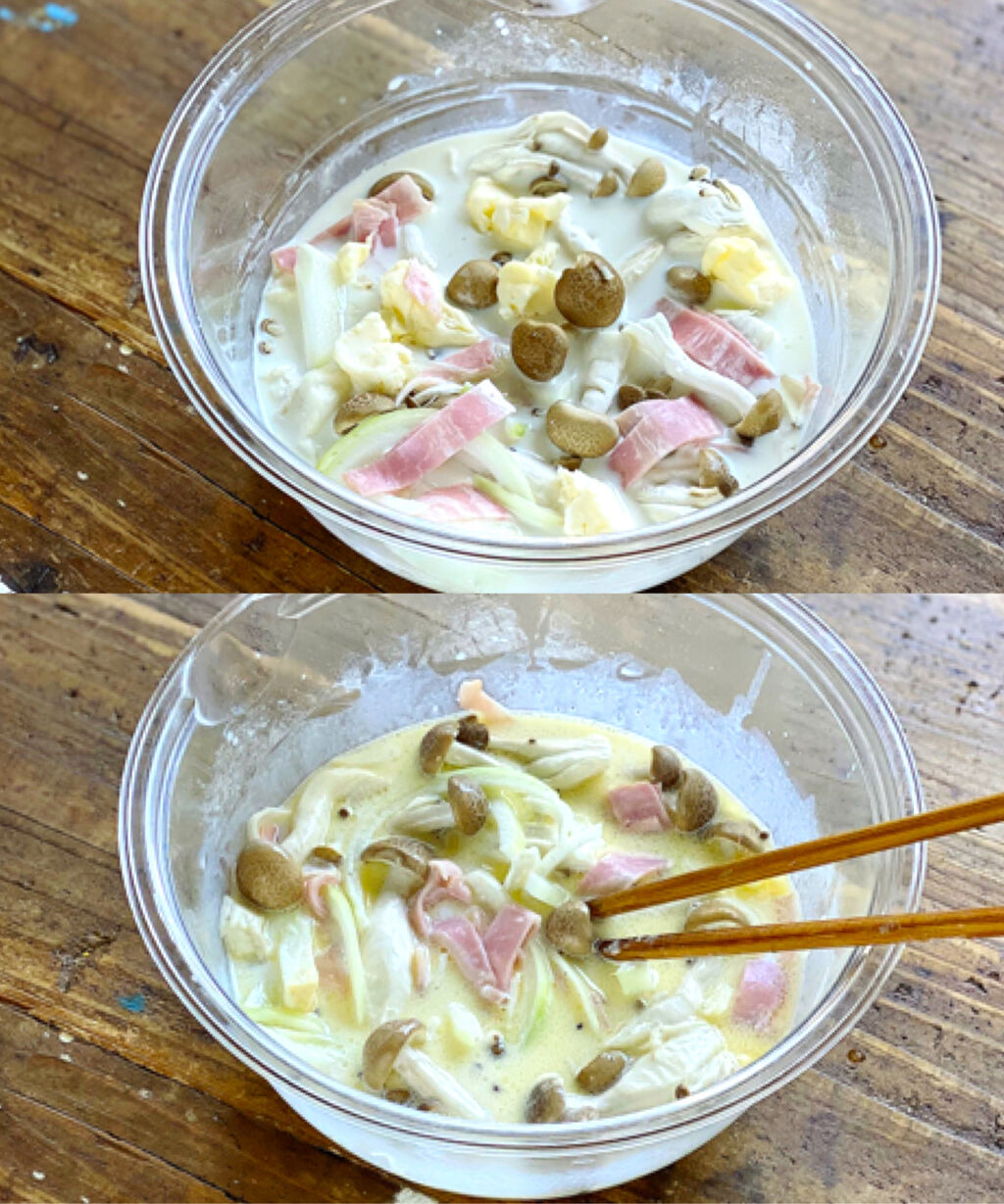 ♡超簡単！レンジdeグラタン♡【#時短レシピ #節約レシピ #レンジ